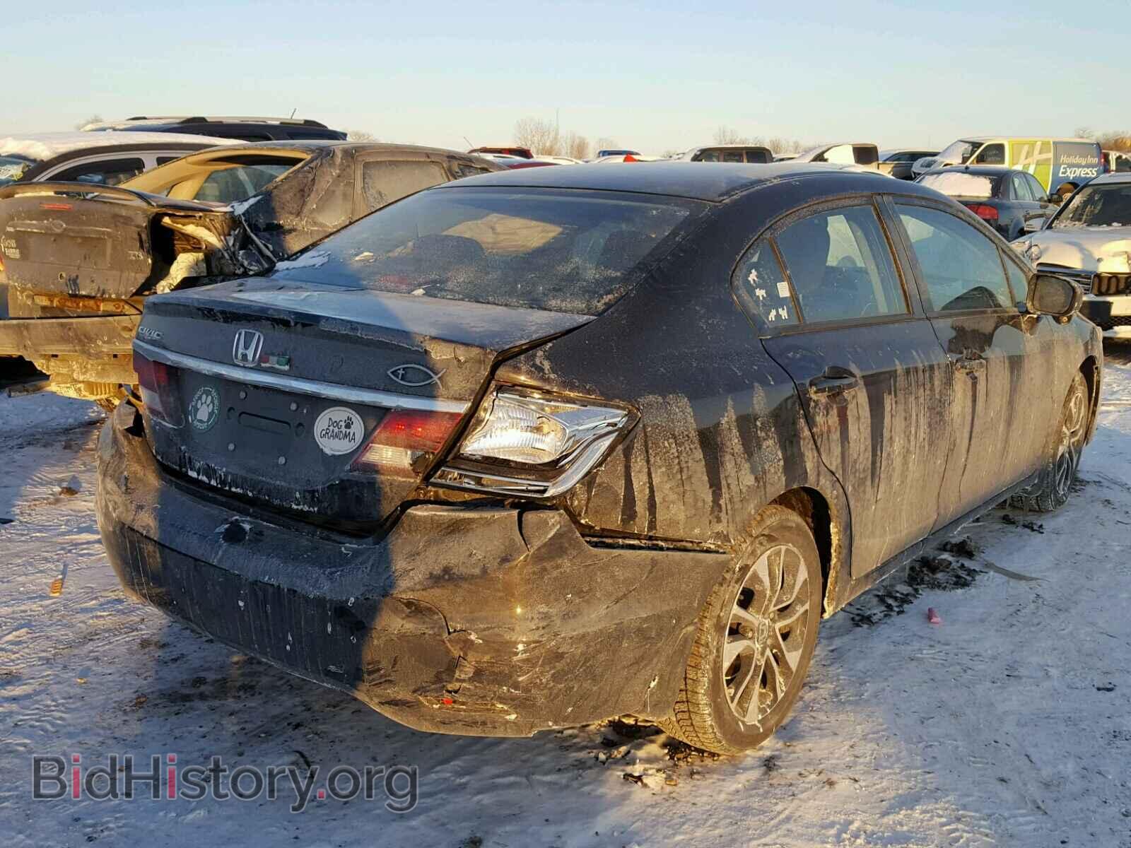 2014 HONDA CIVIC - VIN: 2HGFB2F85EH504559 - Фото 4