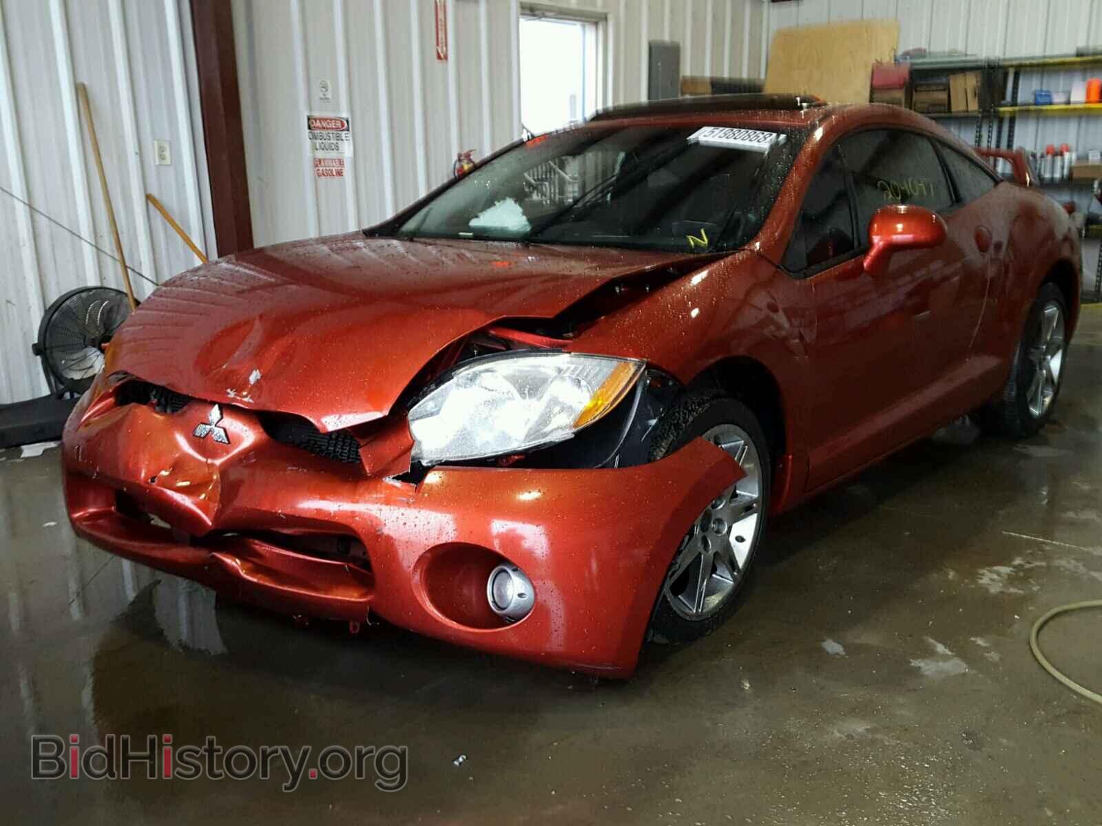 2008 MITSUBISHI ECLIPSE - VIN: 4A3AK34T78E019418 - Фото 2