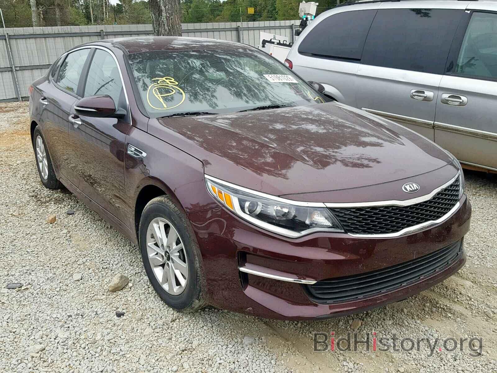 Photo 5XXGT4L37GG039972 - KIA OPTIMA LX 2016