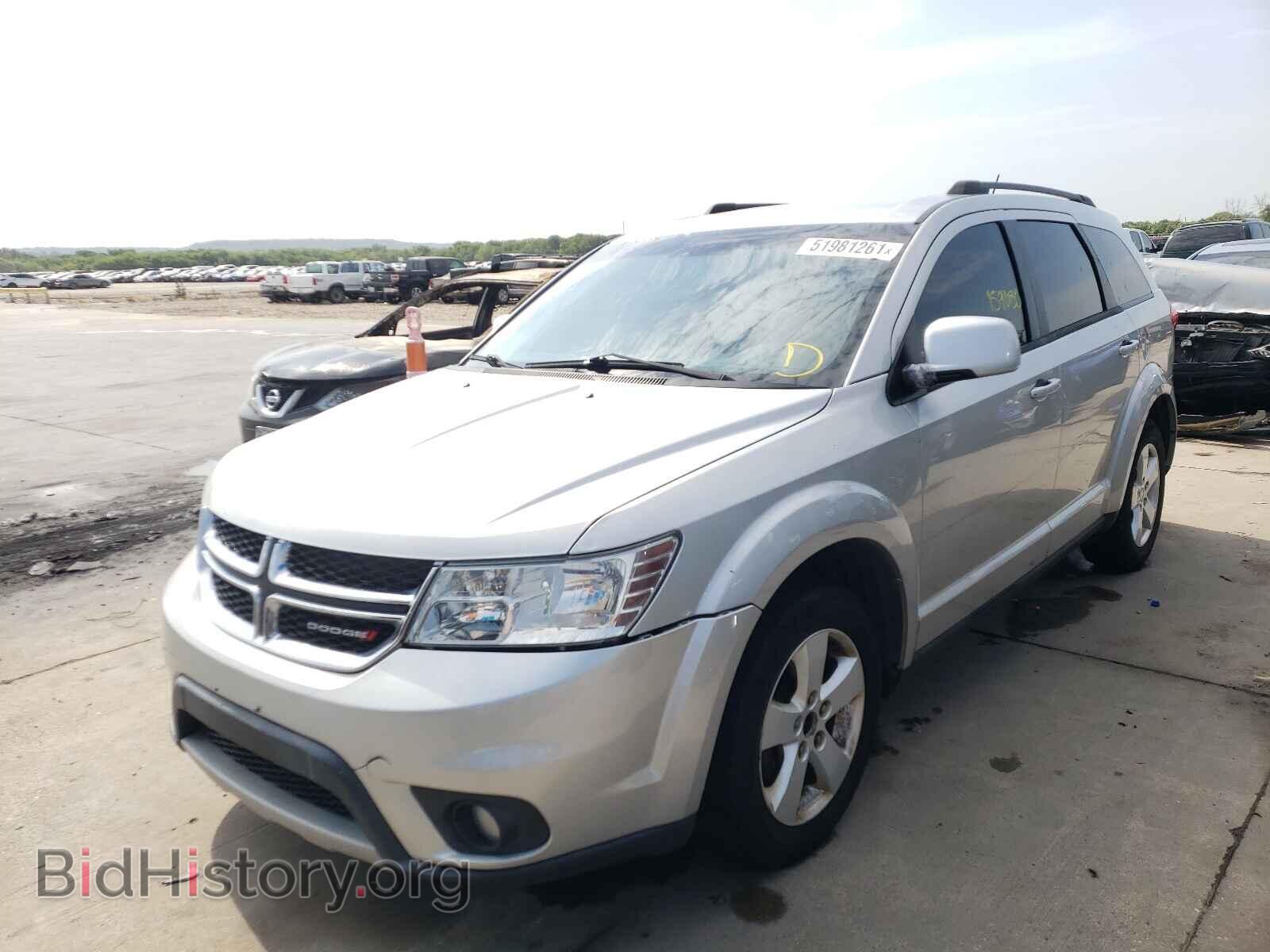 2012 DODGE JOURNEY - VIN: 3C4PDCBG8CT180852 - Фото 2