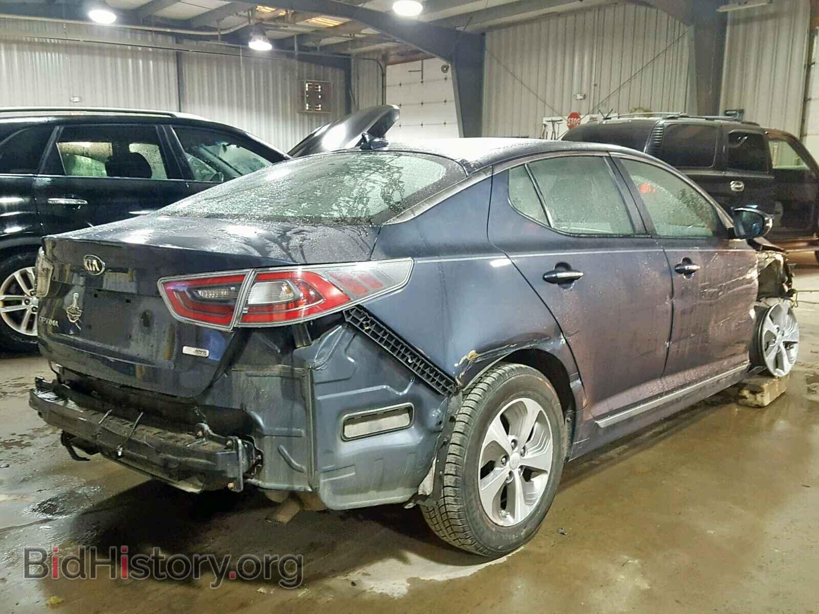 2014 KIA OPTIMA HYB - VIN: KNAGM4AD9E5064444 - Фото 4