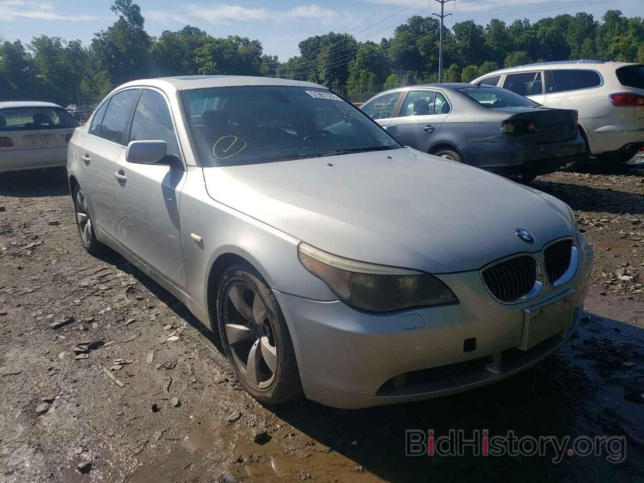 Photo WBANE53596CK87225 - BMW 5 SERIES 2006