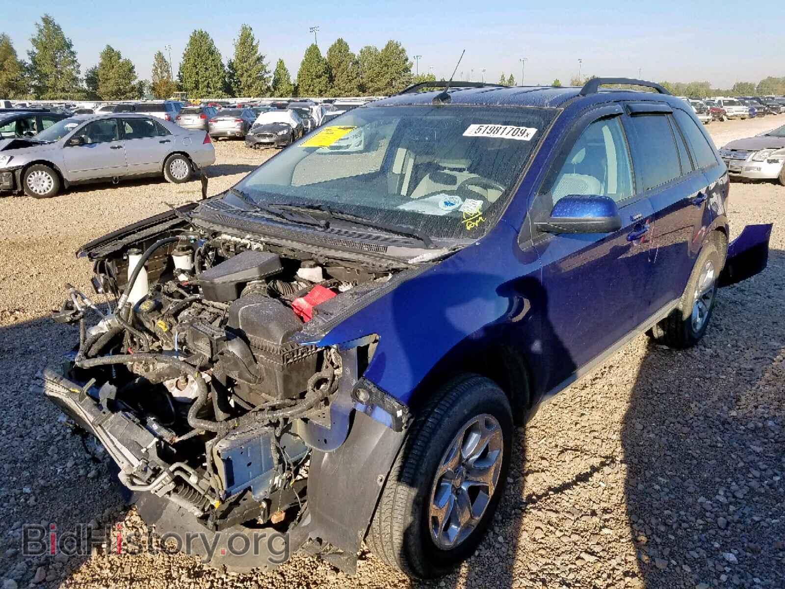 2013 FORD EDGE SEL - VIN: 2FMDK3JC0DBB01545 - Фото 2