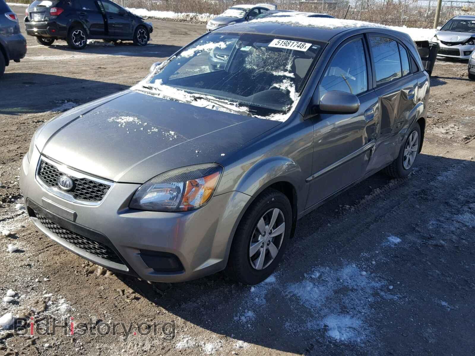 2011 KIA RIO BASE - VIN: KNADH5B31B6755699 - Фото 2