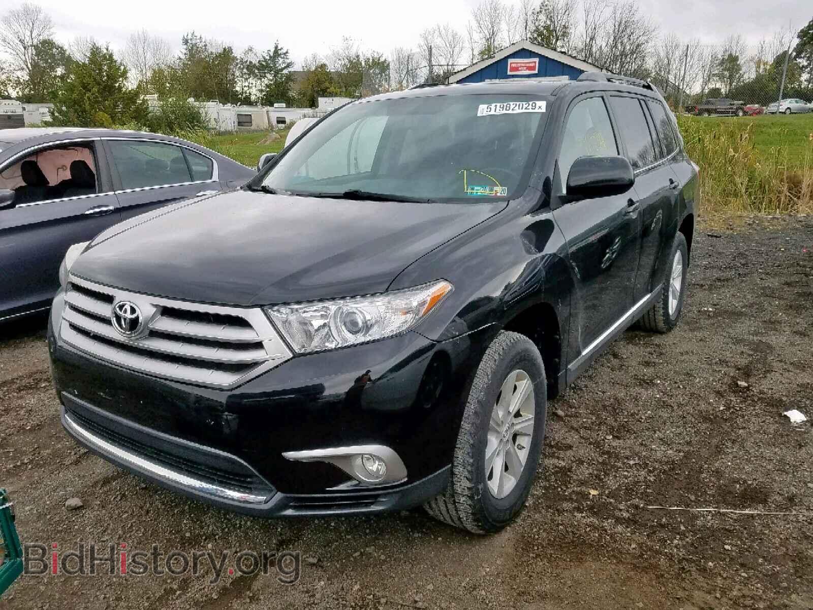 2012 TOYOTA HIGHLANDER - VIN: 5TDBK3EH5CS152408 - Фото 2