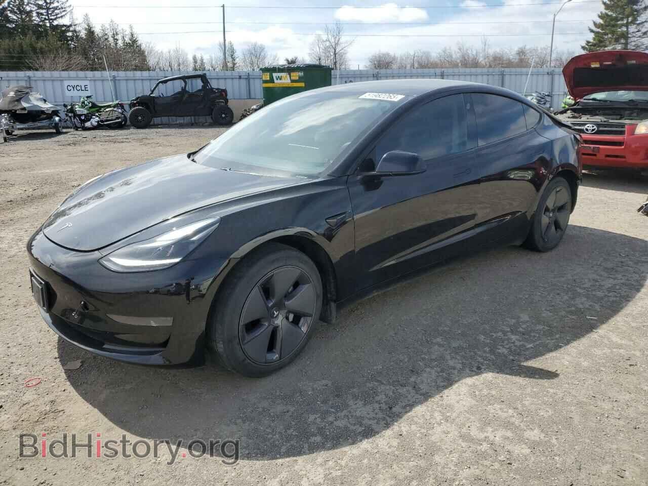 Photo 5YJ3E1EA7MF053663 - TESLA MODEL 3 2021