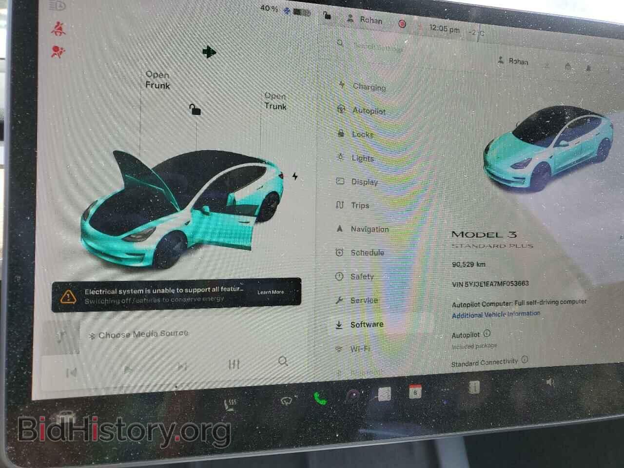 2021 TESLA MODEL 3 - VIN: 5YJ3E1EA7MF053663 - Фото 9