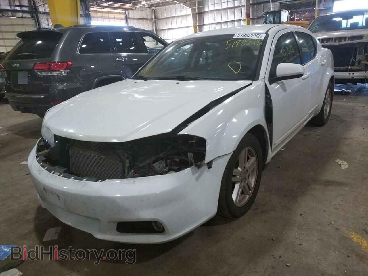 2013 DODGE AVENGER - VIN: 1C3CDZCG6DN687545 - Фото 2