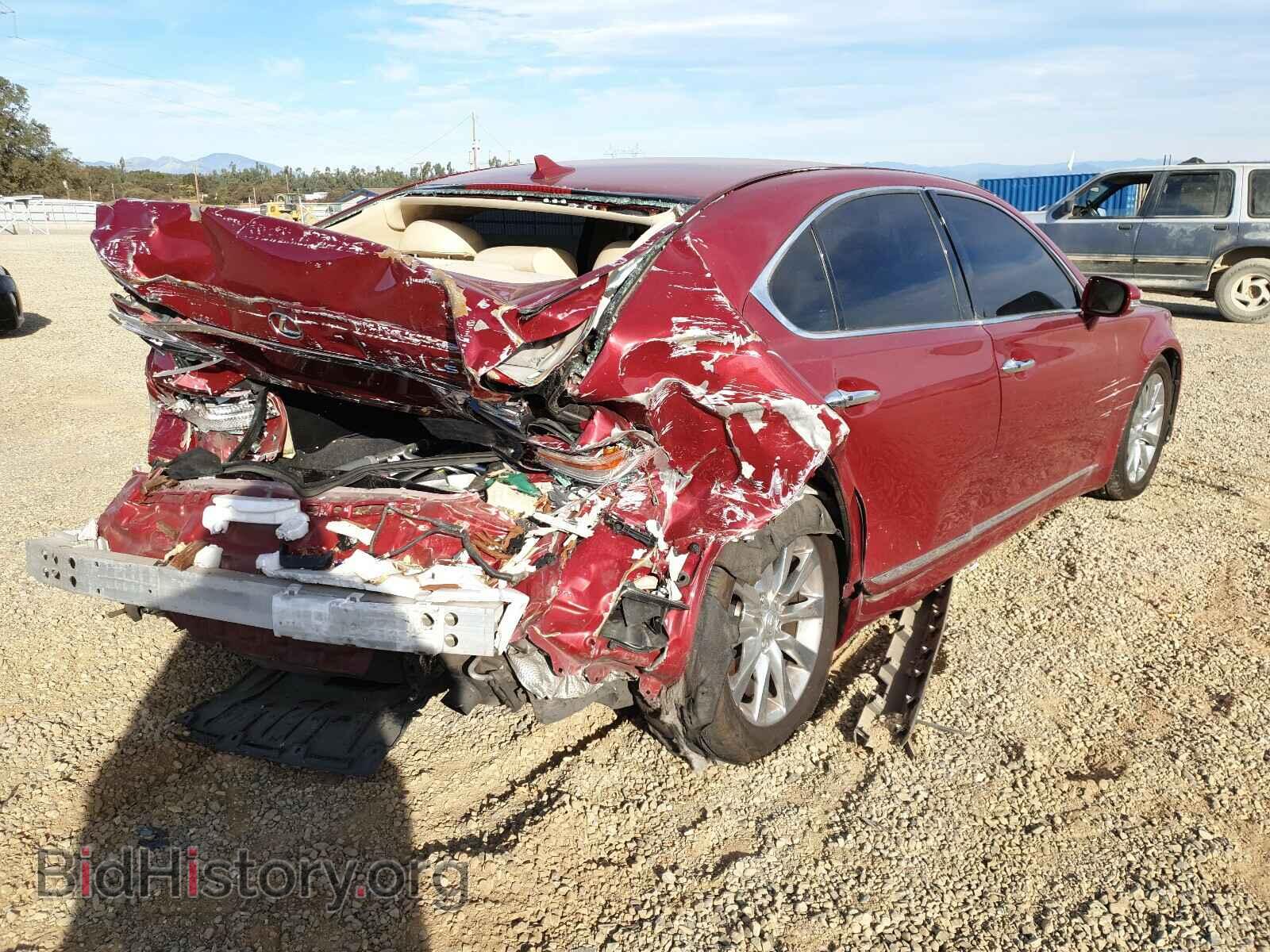 2010 LEXUS LS460 - VIN: JTHBL5EFXA5094854 - Фото 4