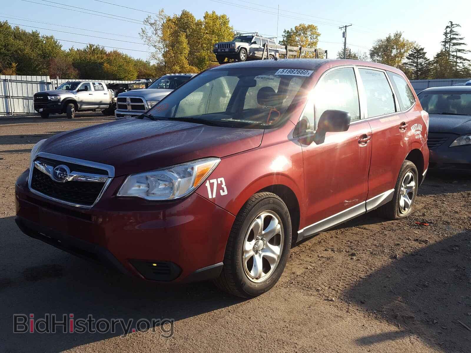2015 SUBARU FORESTER - VIN: JF2SJAAC4FH476347 - Фото 2
