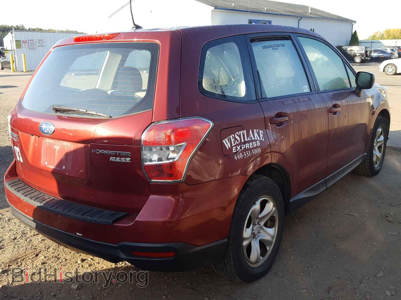 2015 SUBARU FORESTER - VIN: JF2SJAAC4FH476347 - Фото 4