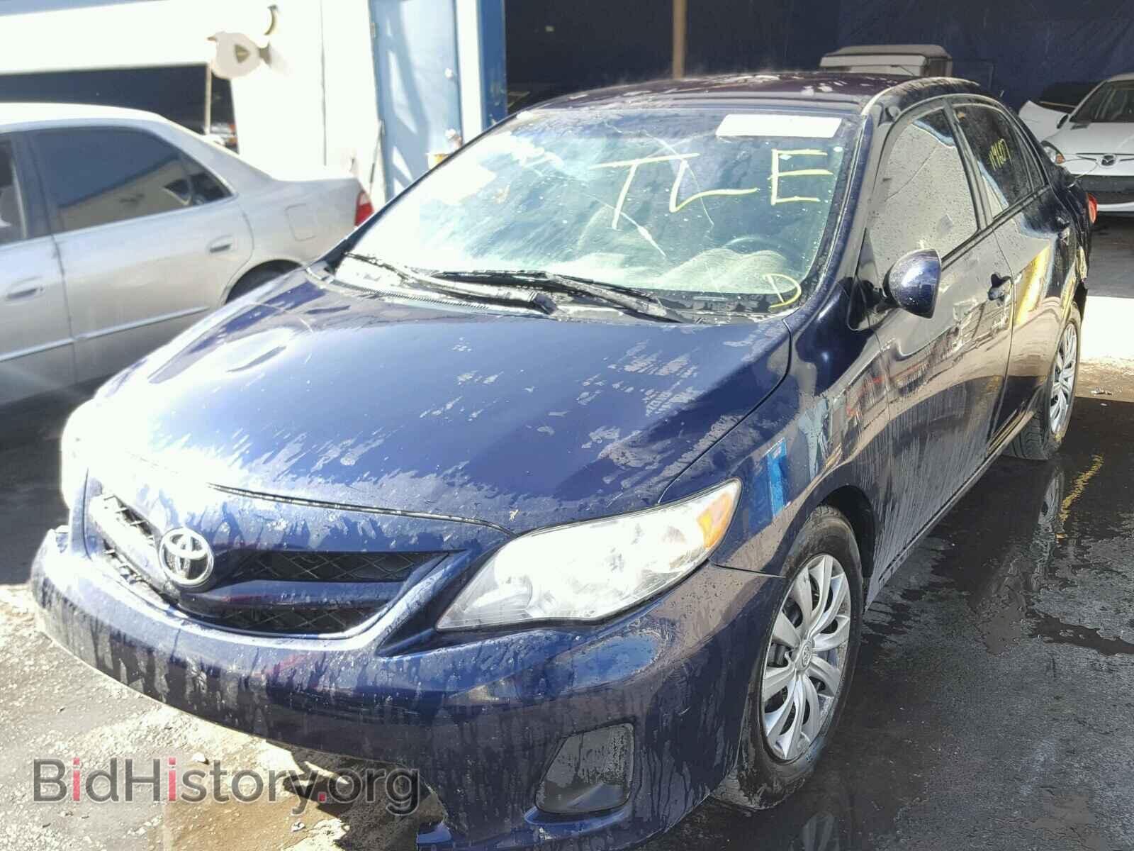 2012 TOYOTA COROLLA BA - VIN: 2T1BU4EEXCC818855 - Фото 2