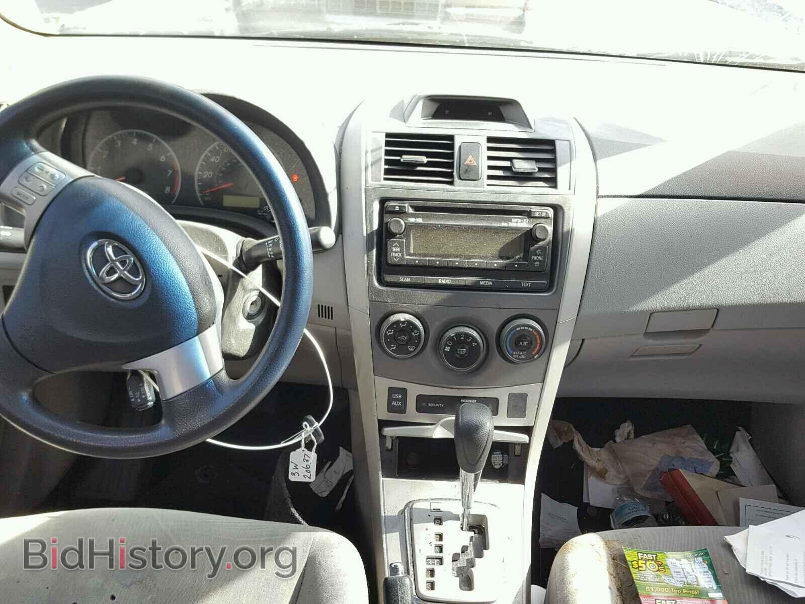 2012 TOYOTA COROLLA BA - VIN: 2T1BU4EEXCC818855 - Фото 9
