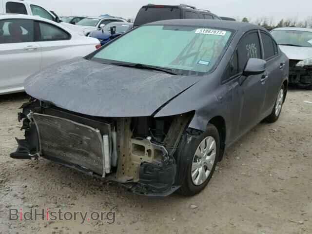 2012 HONDA CIVIC - VIN: 2HGFB2F5XCH331589 - Photo 2