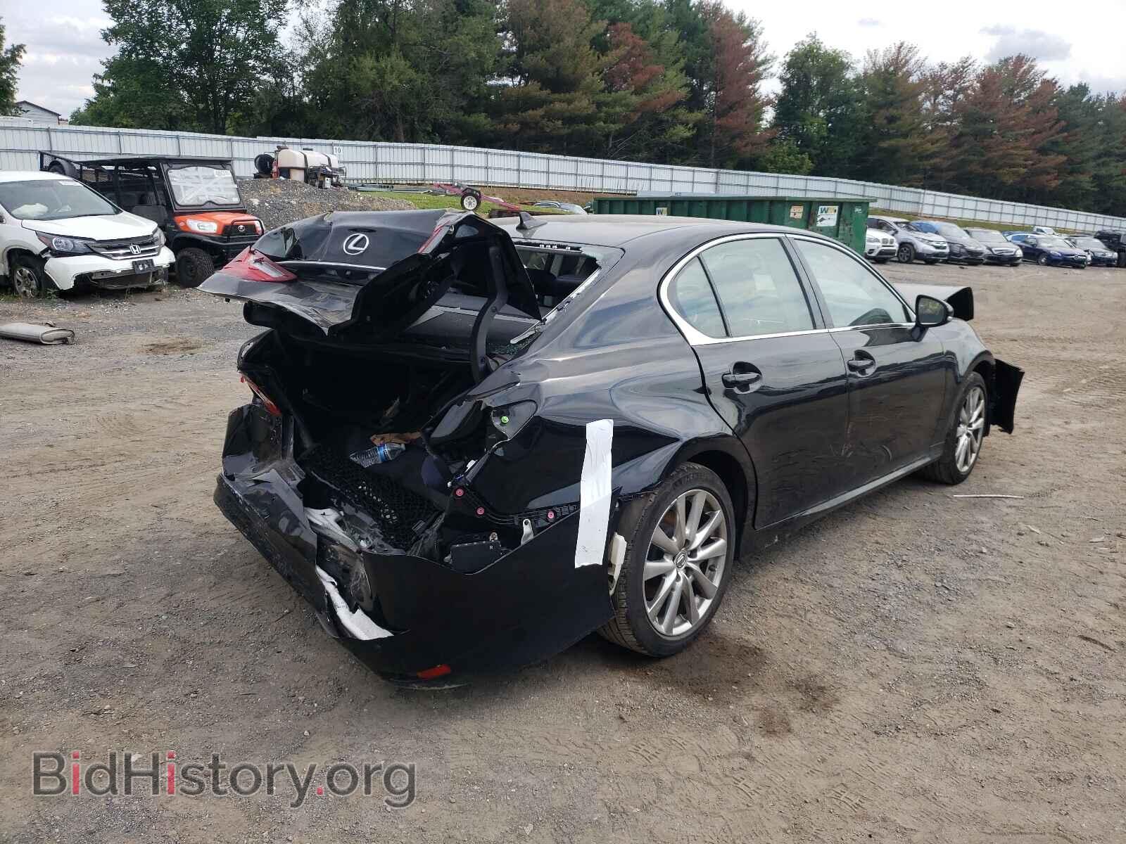 2013 LEXUS GS350 - VIN: JTHCE1BL9D5014966 - Фото 4