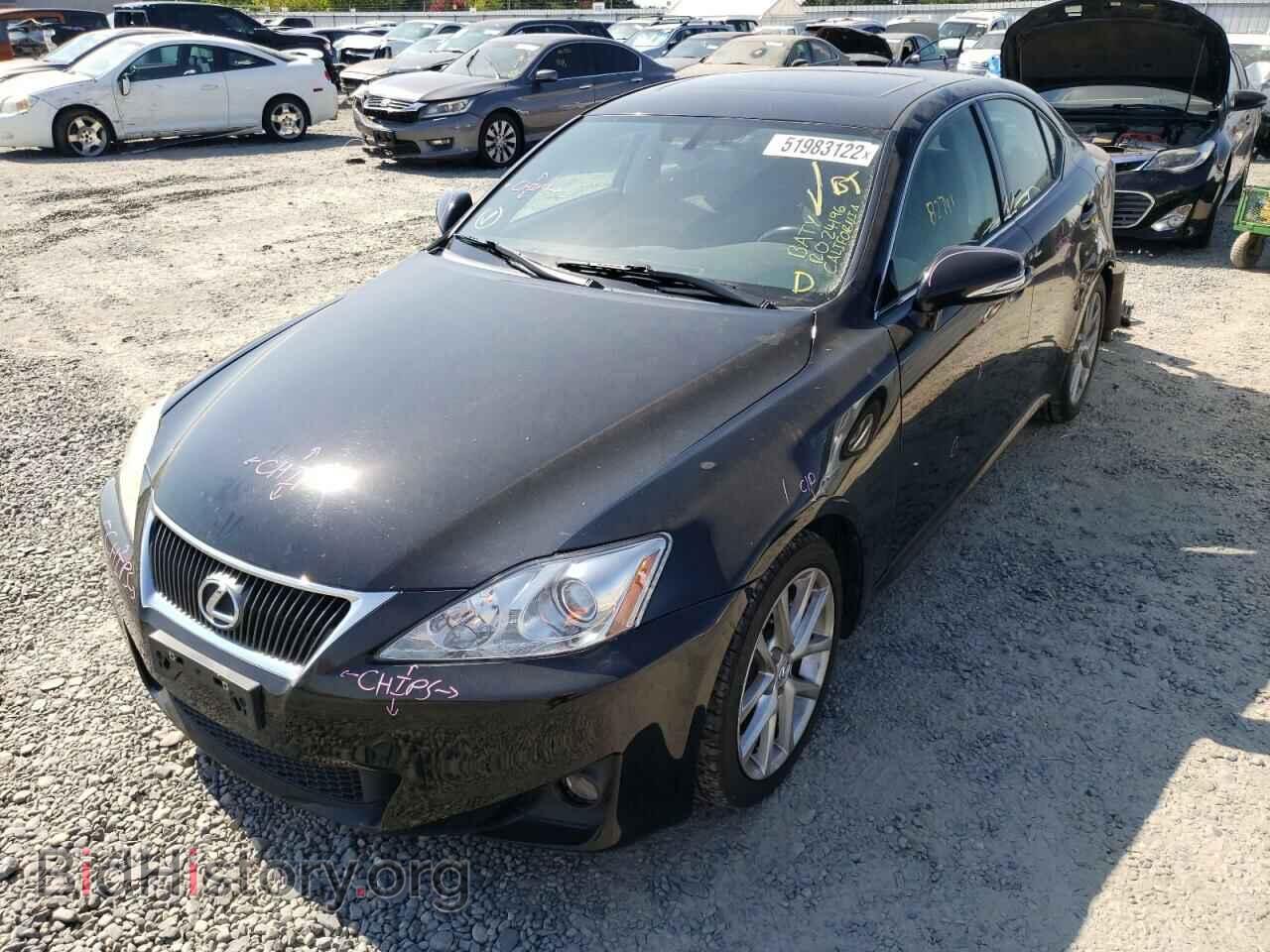 2012 LEXUS IS - VIN: JTHBF5C27C5184294 - Фото 2
