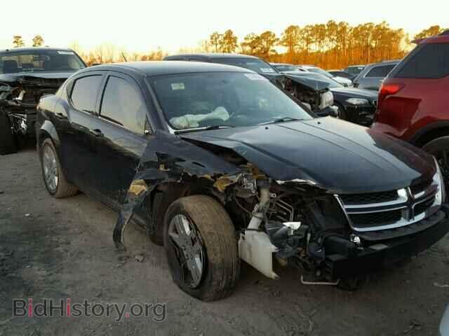 Photo 1C3CDZAB8CN221377 - DODGE AVENGER 2012