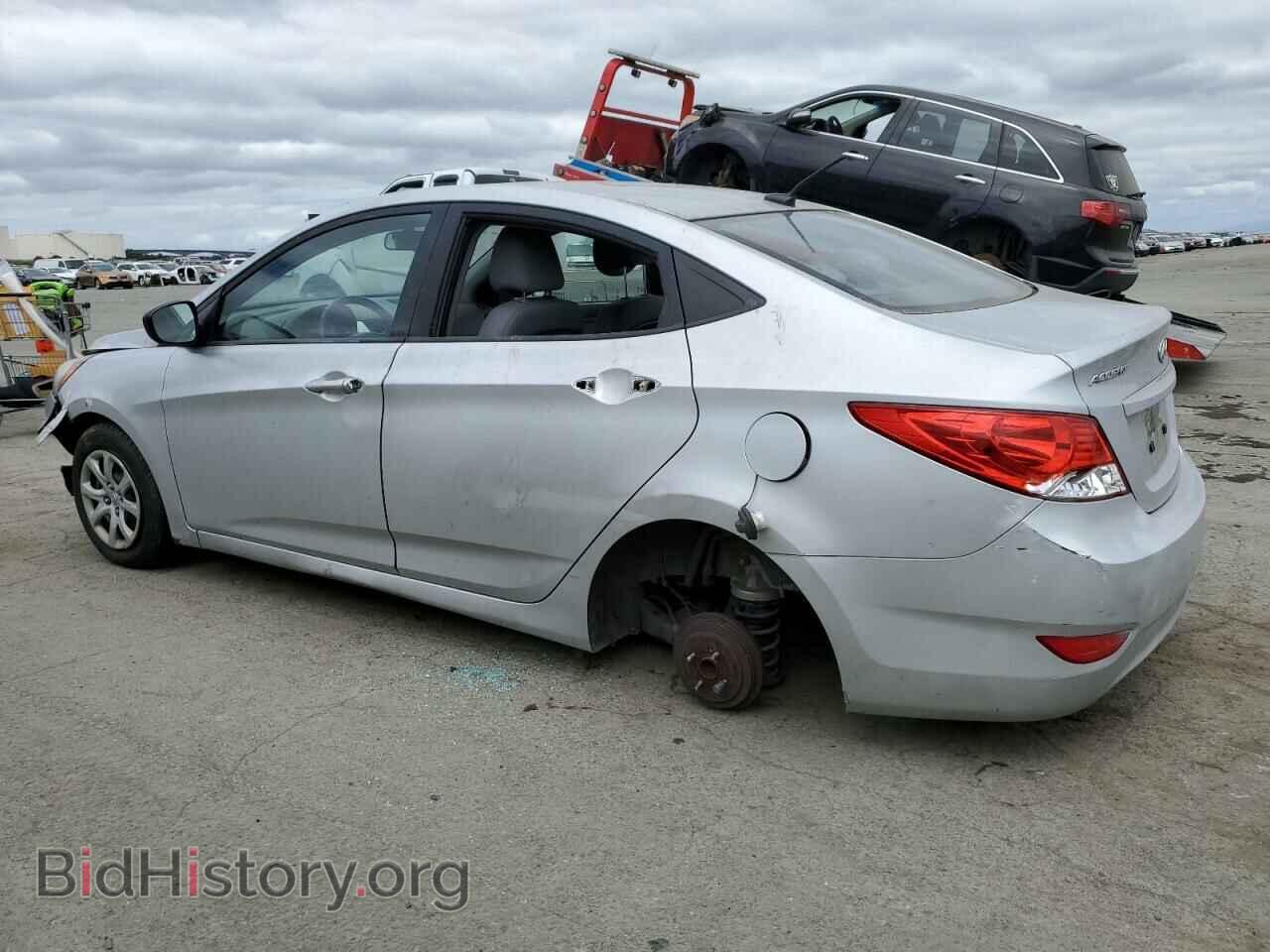 2013 HYUNDAI ACCENT - VIN: KMHCT4AE3DU355793 - Фото 2