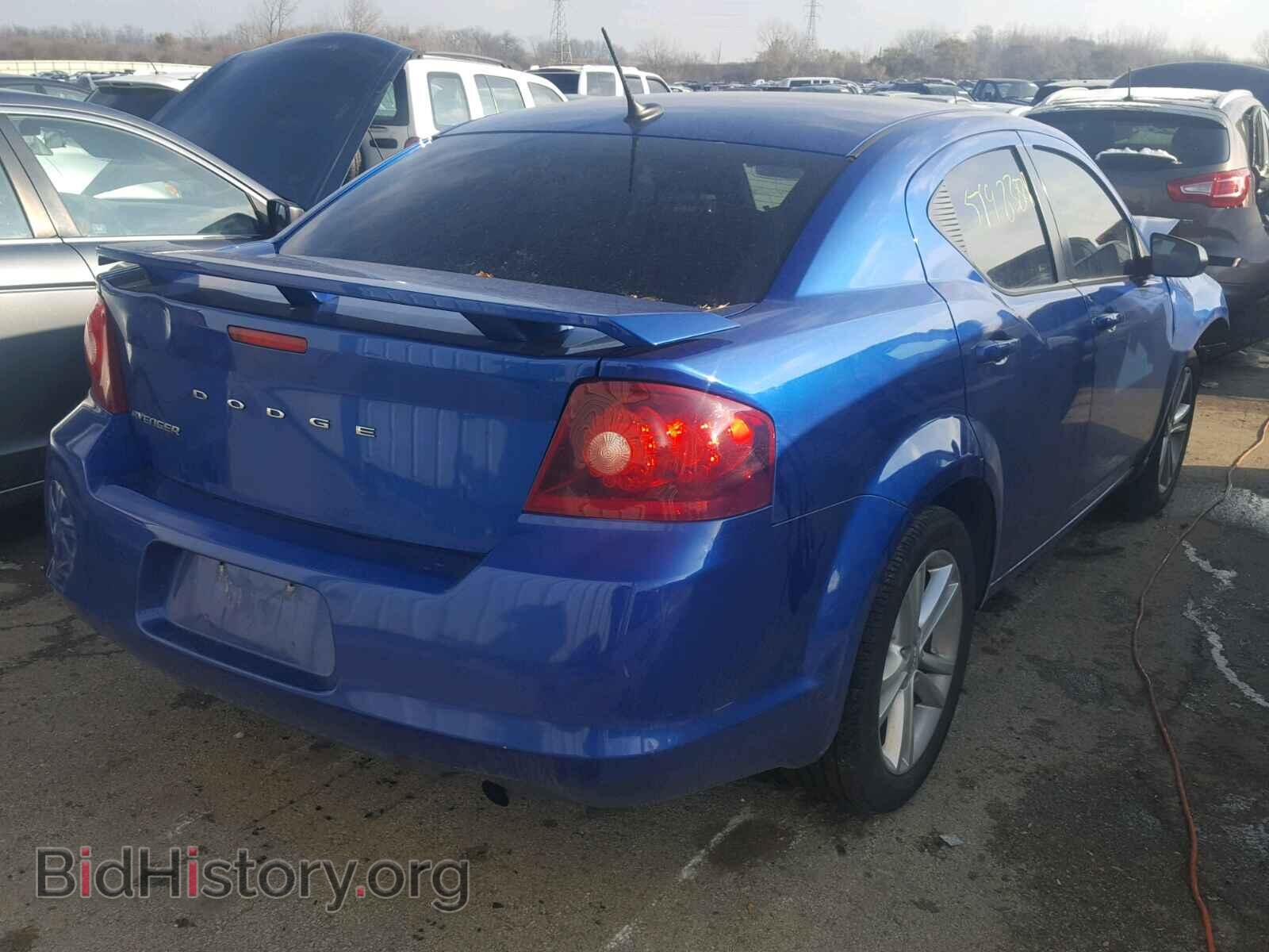 2014 DODGE AVENGER - VIN: 1C3CDZAB4EN155476 - Фото 4