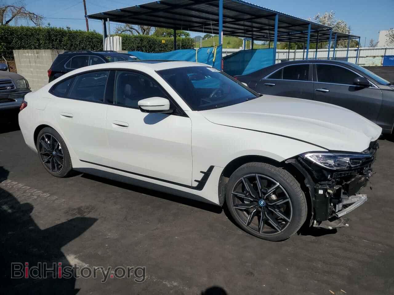 2022 BMW I4 EDRIVE - VIN: WBY73AW06NFN07751 - Фото 4