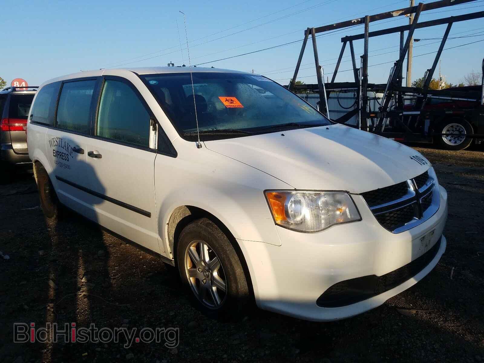 Фотография 2C4RDGBG8DR518450 - DODGE CARAVAN 2013