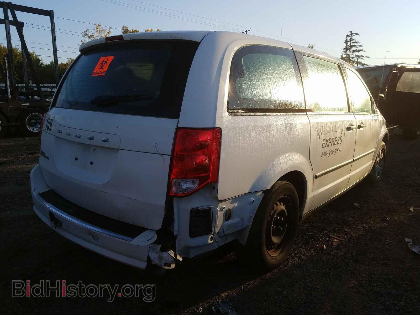 2013 DODGE CARAVAN - VIN: 2C4RDGBG8DR518450 - Фото 4