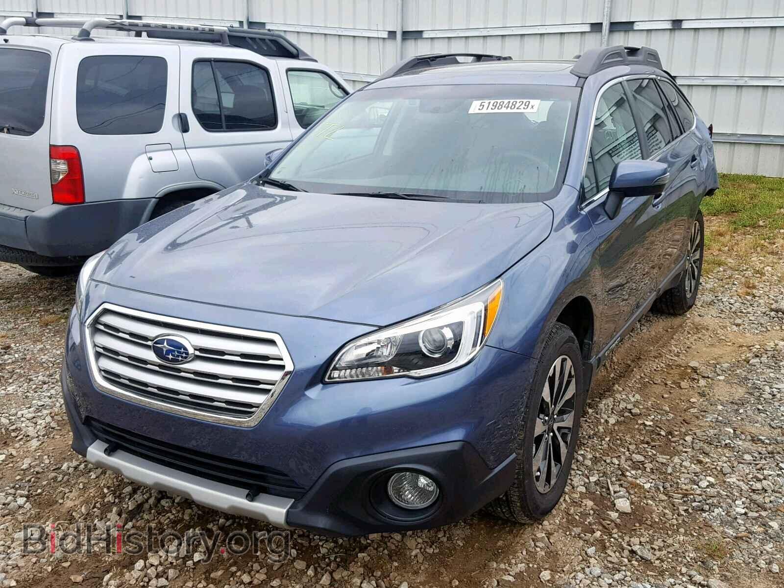 2016 SUBARU OUTBACK 2. - VIN: 4S4BSBNC3G3334366 - Фото 2