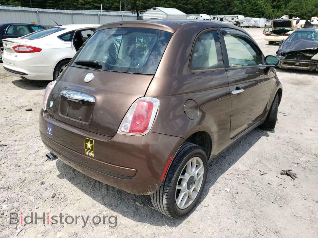2012 FIAT 500 - VIN: 3C3CFFAR1CT228189 - Фото 4
