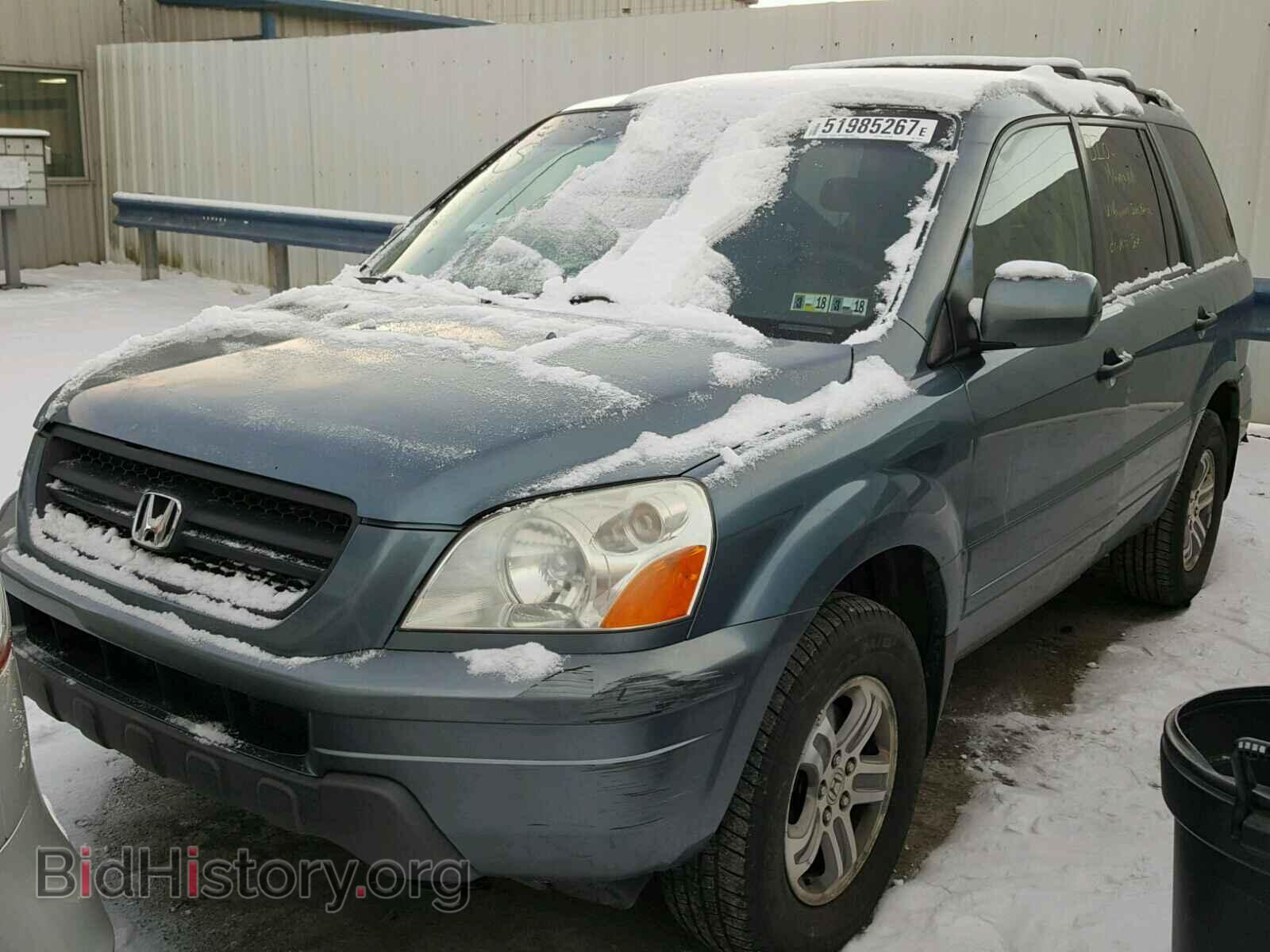 2005 HONDA PILOT - VIN: 2HKYF18425H510908 - Фото 2