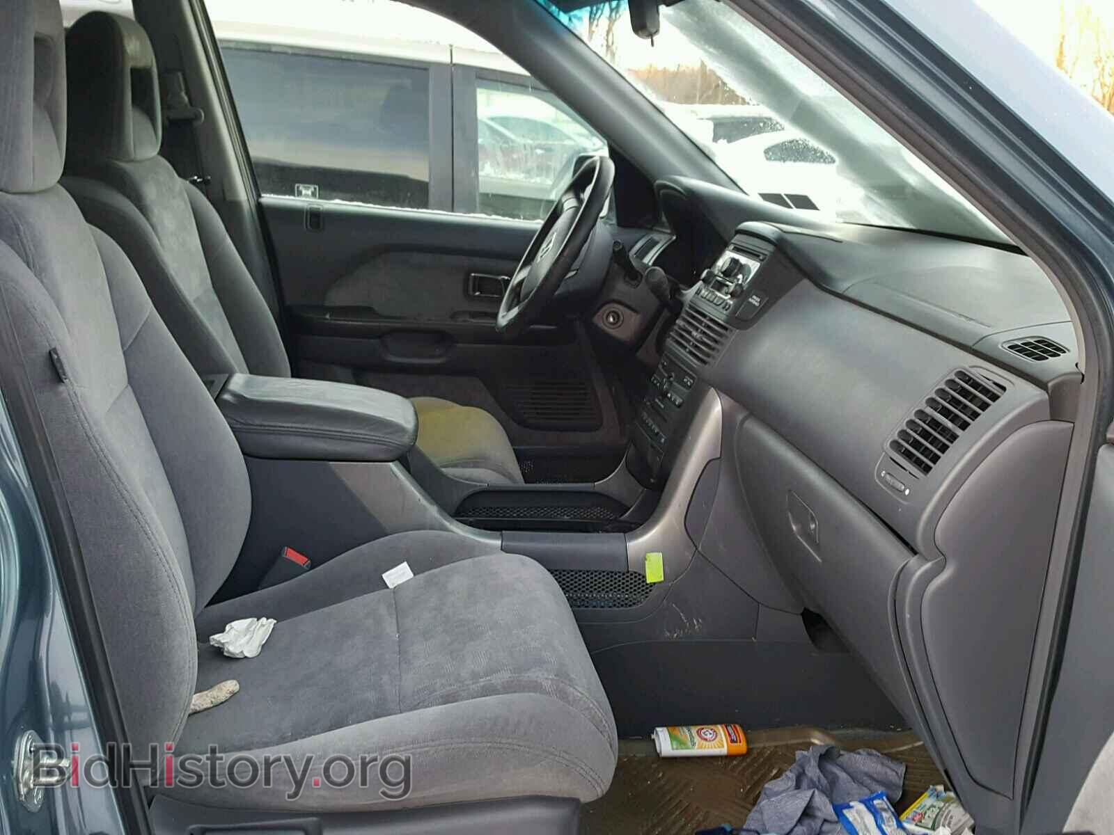 2005 HONDA PILOT - VIN: 2HKYF18425H510908 - Фото 5