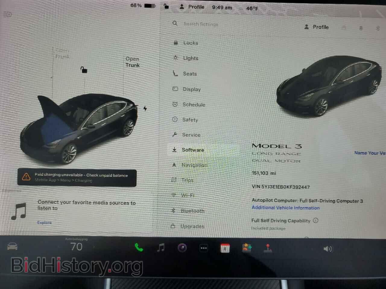 2019 TESLA MODEL 3 - VIN: 5YJ3E1EB0KF392447 - Photo 9