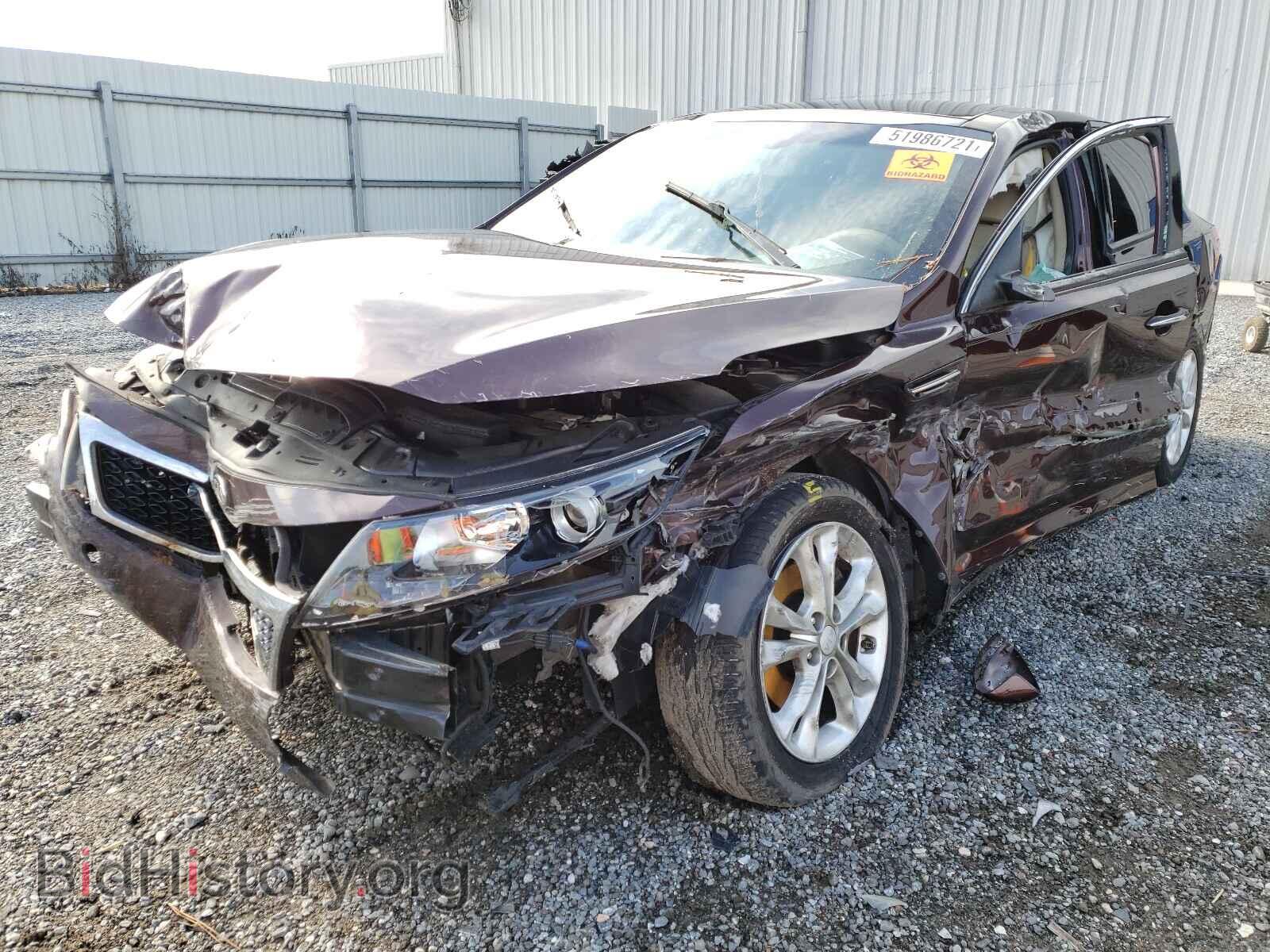 2011 KIA OPTIMA - VIN: KNAGN4A75B5164737 - Фото 2