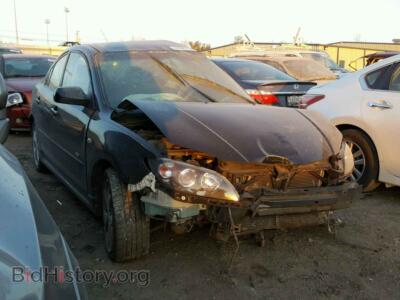 2008 Mazda 3 S, черный — VIN JM1BK324X81870302, Copart