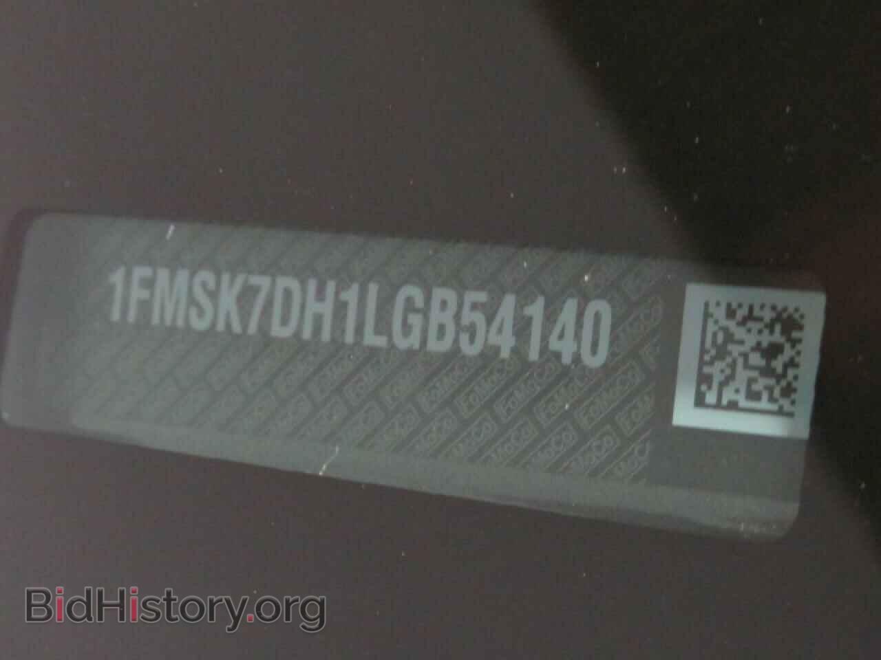 2020 FORD EXPLORER - VIN: 1FMSK7DH1LGB54140 - Фото 10
