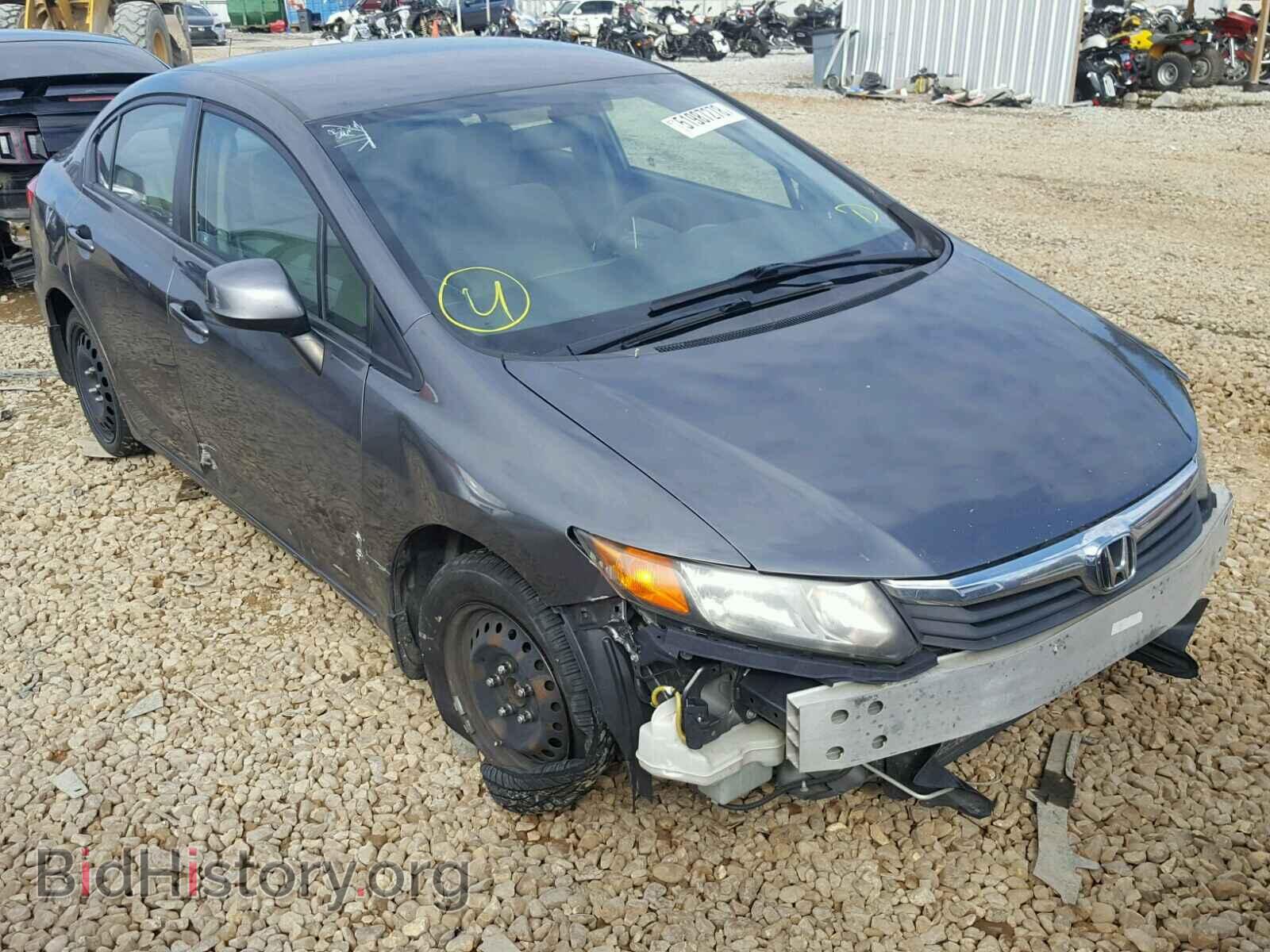 Фотография 19XFB2F52CE020717 - HONDA CIVIC LX 2012