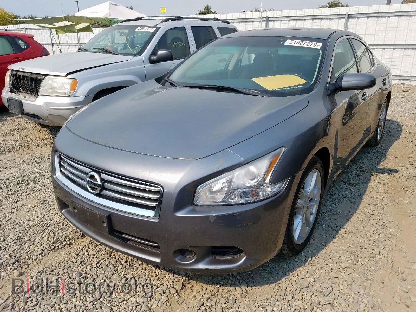 2014 NISSAN MAXIMA S - VIN: 1N4AA5AP4EC444603 - Фото 2