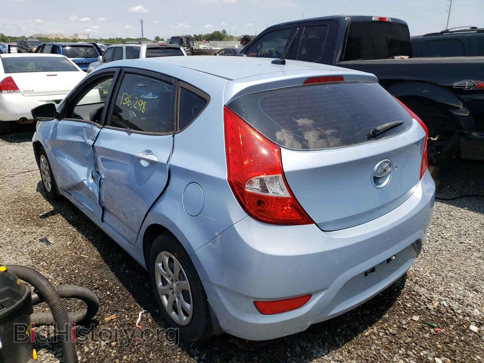 2013 HYUNDAI ACCENT - VIN: KMHCT5AE0DU114411 - Фото 3