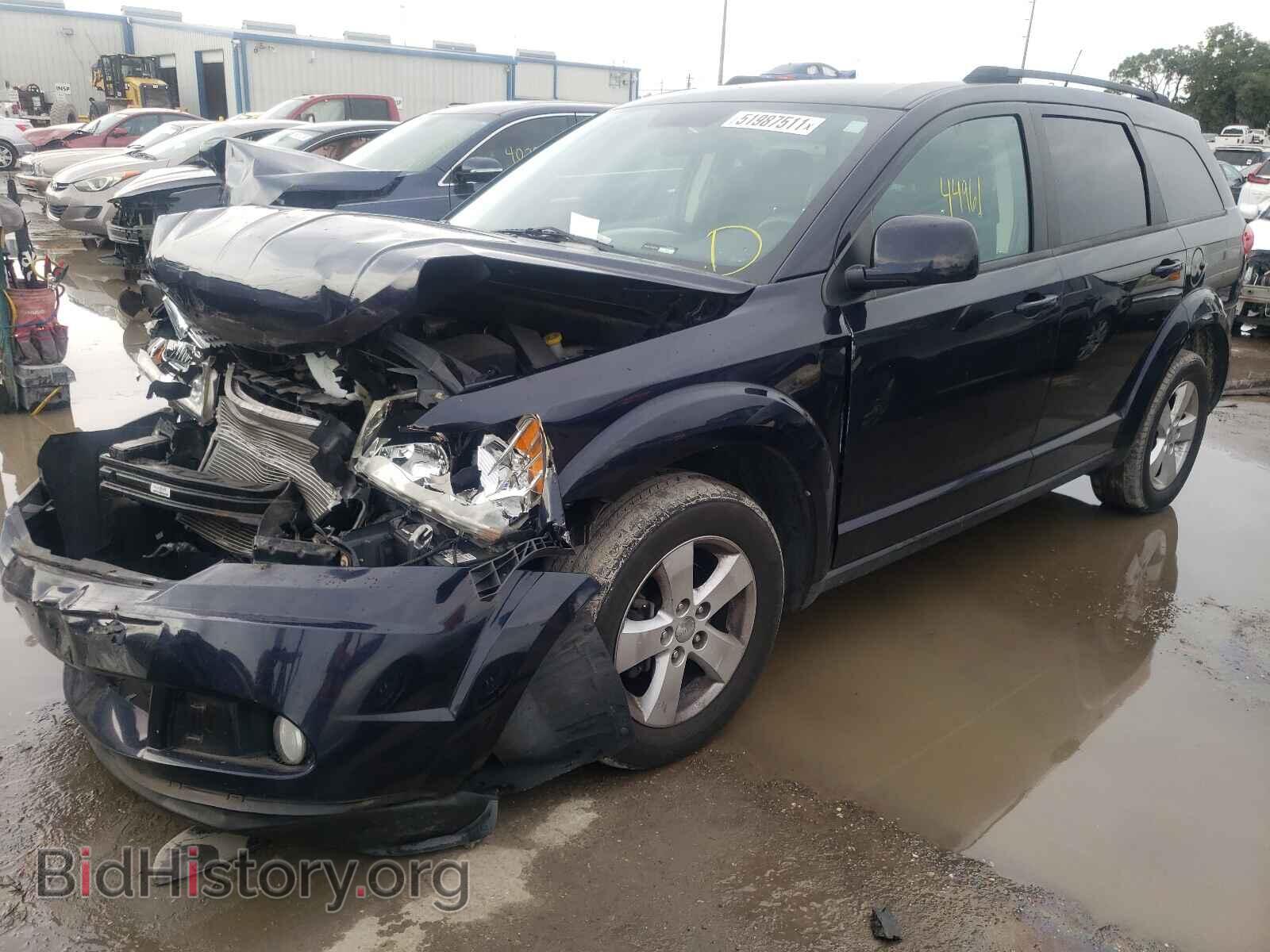 2011 DODGE JOURNEY - VIN: 3D4PH1FGXBT512052 - Фото 2
