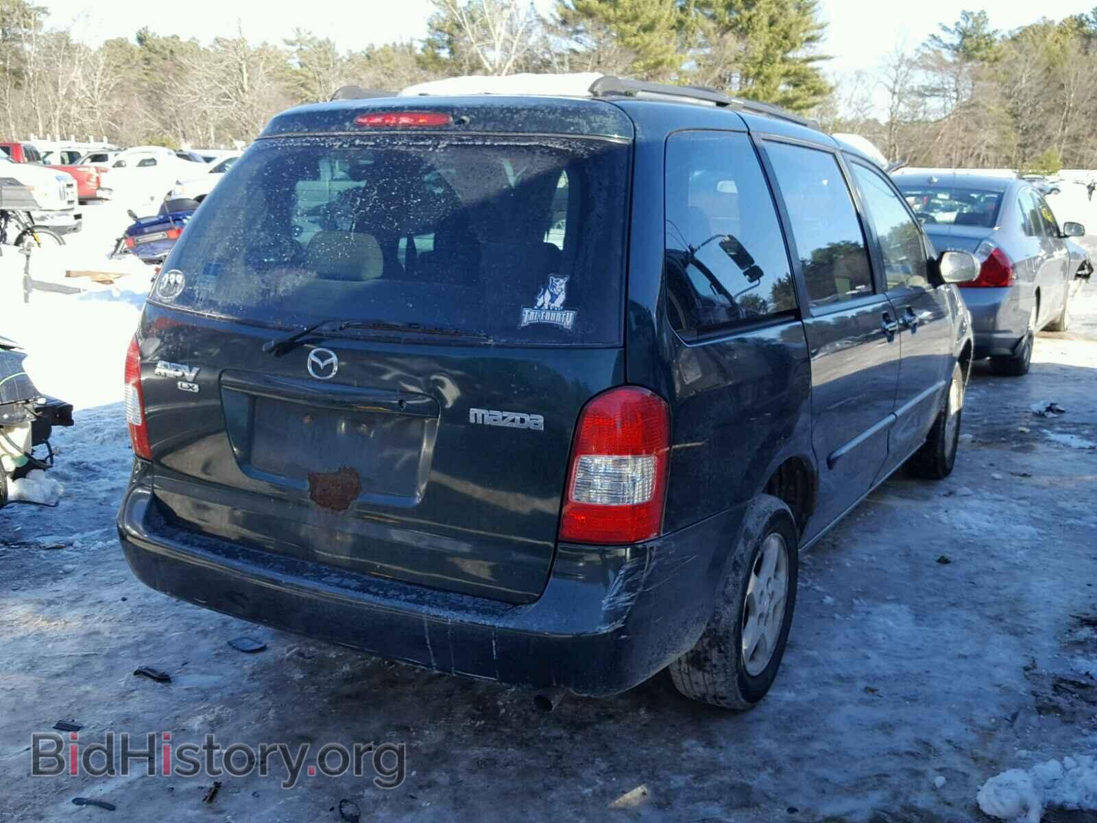 2000 MAZDA MPV - VIN: JM3LW28G4Y0155887 - Фото 4
