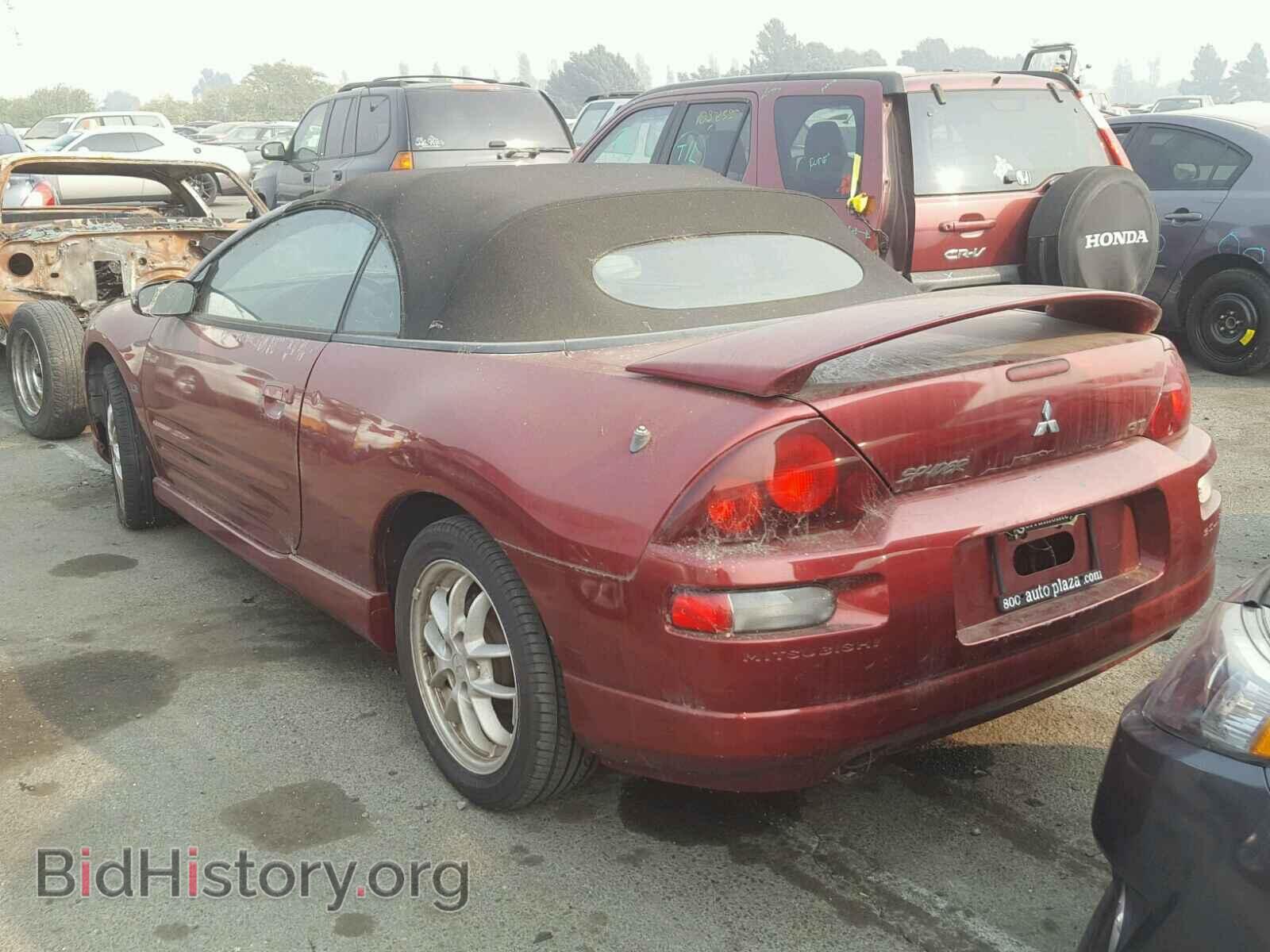 2002 MITSUBISHI ECLIPSE - VIN: 4A3AE85H12E055417 - Фото 3