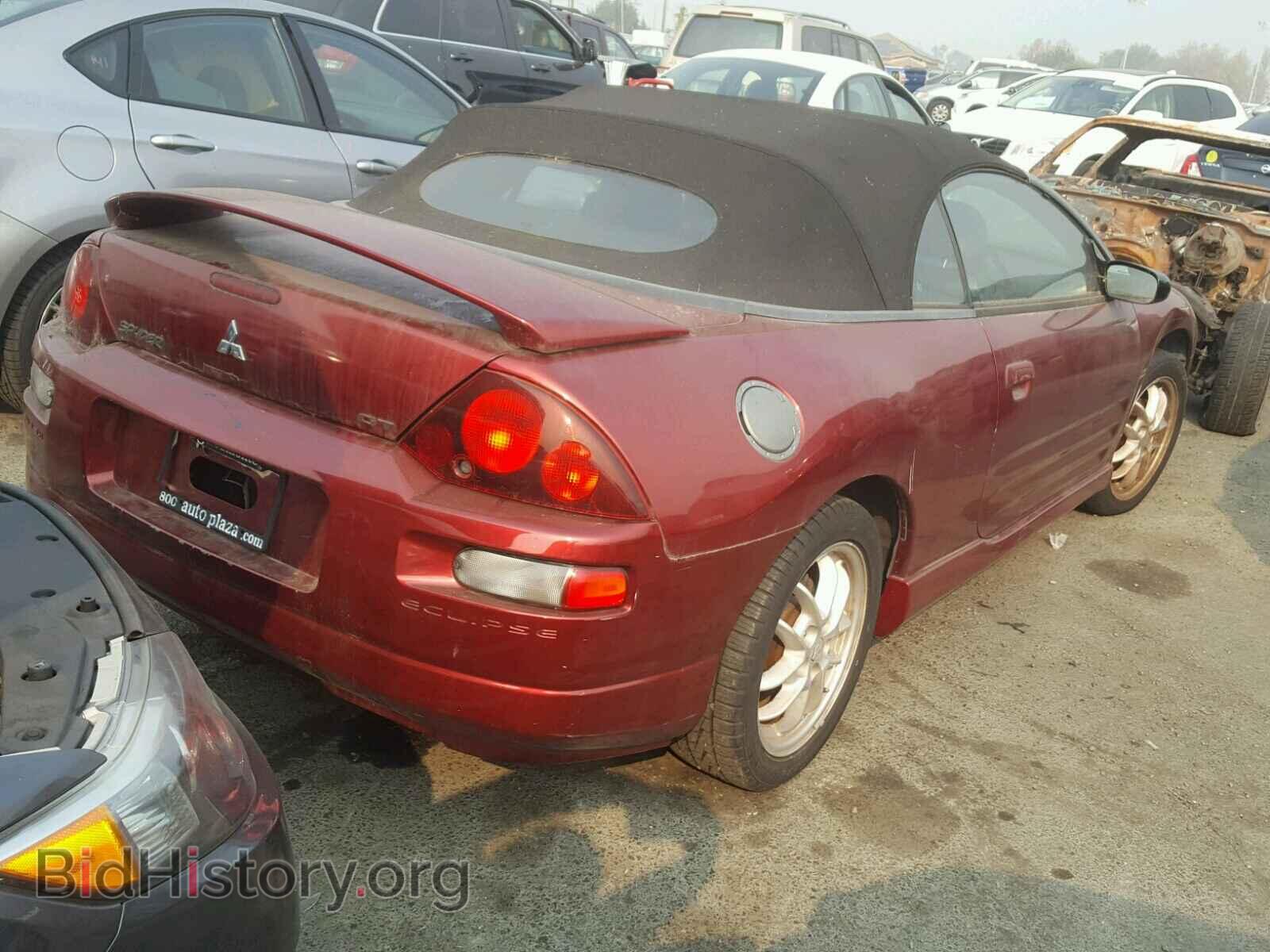 2002 MITSUBISHI ECLIPSE - VIN: 4A3AE85H12E055417 - Фото 4