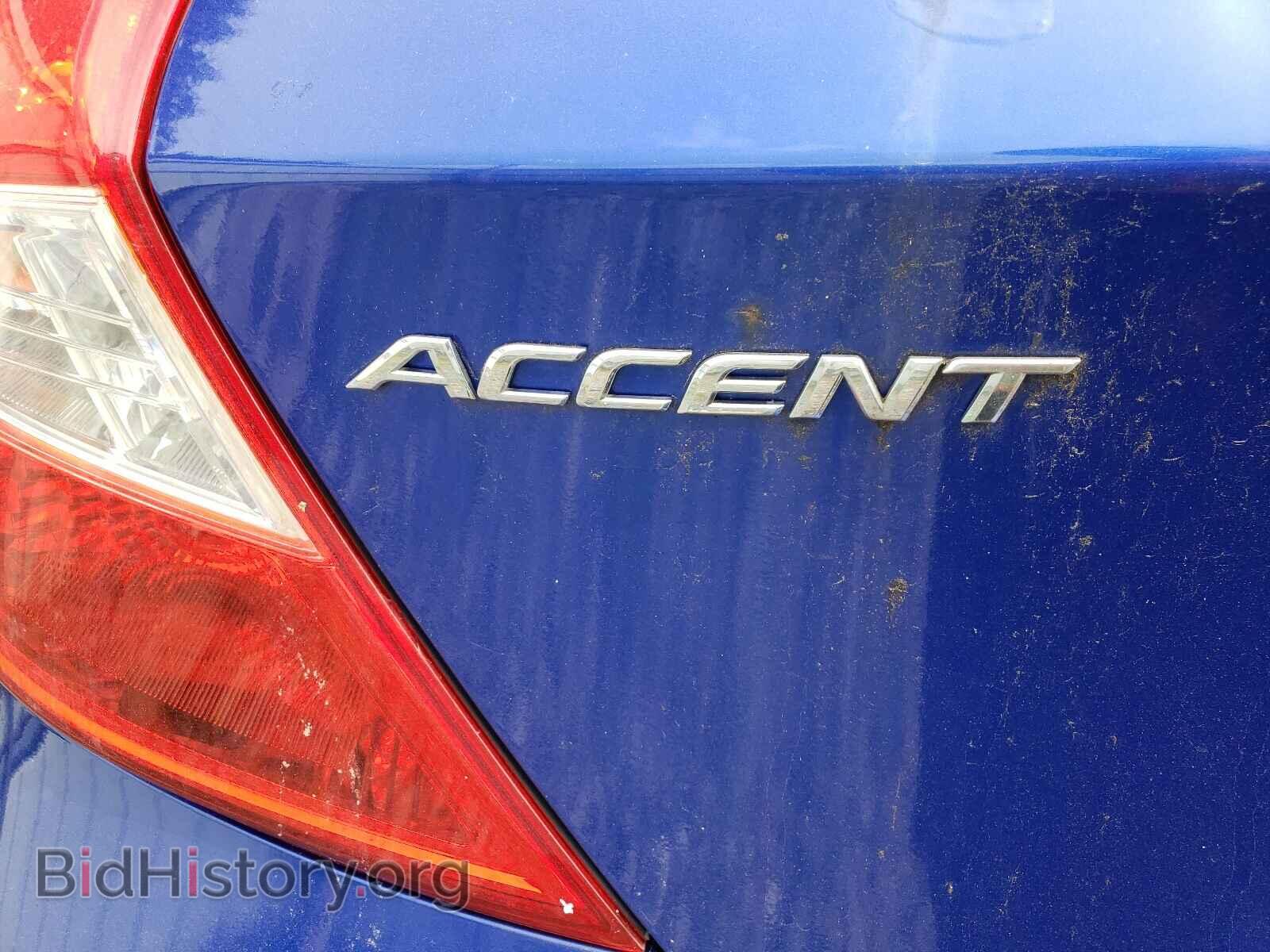 2012 HYUNDAI ACCENT - VIN: KMHCU5AE8CU009966 - Фото 9