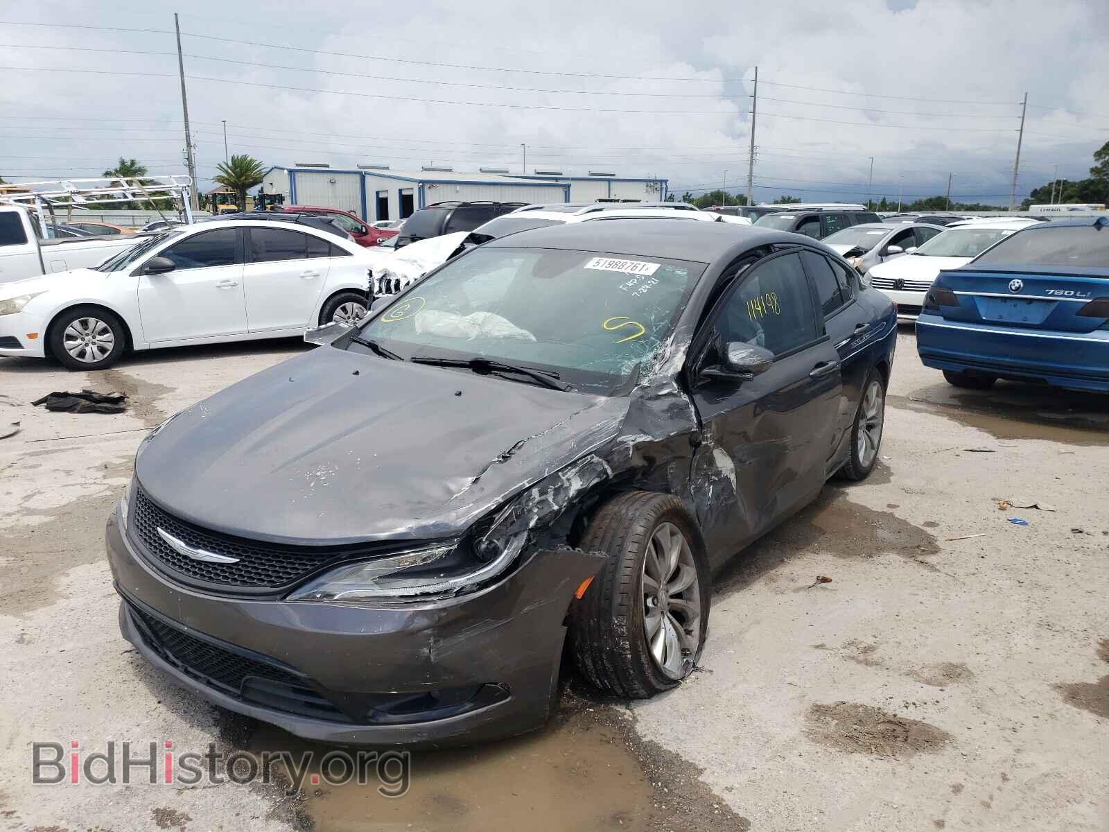 2015 CHRYSLER 200 - VIN: 1C3CCCBG3FN661604 - Фото 2