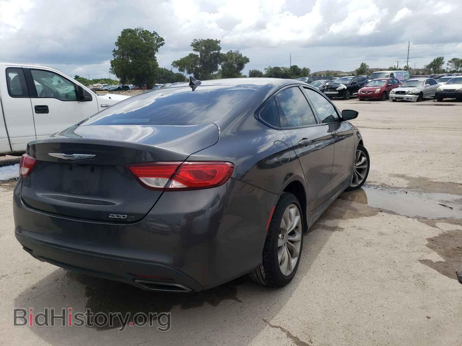 2015 CHRYSLER 200 - VIN: 1C3CCCBG3FN661604 - Фото 4