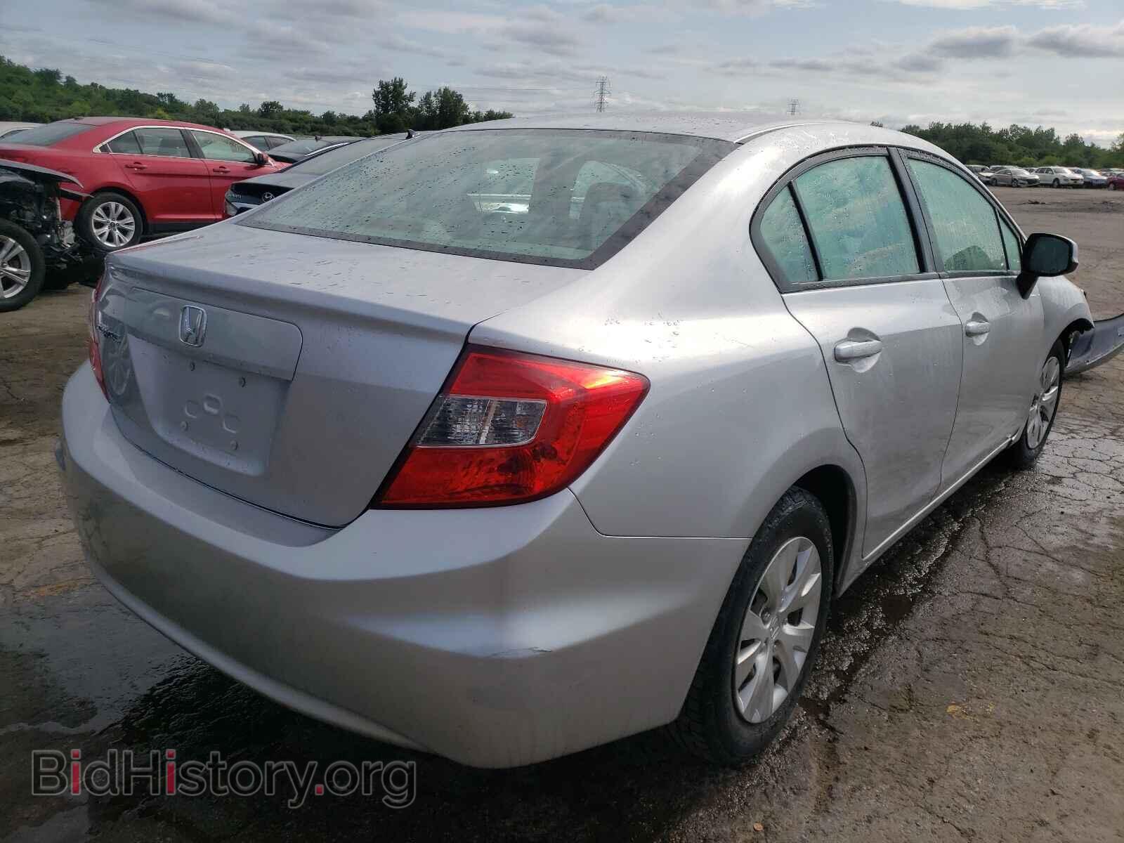2012 HONDA CIVIC - VIN: 19XFB2F59CE093373 - Фото 4