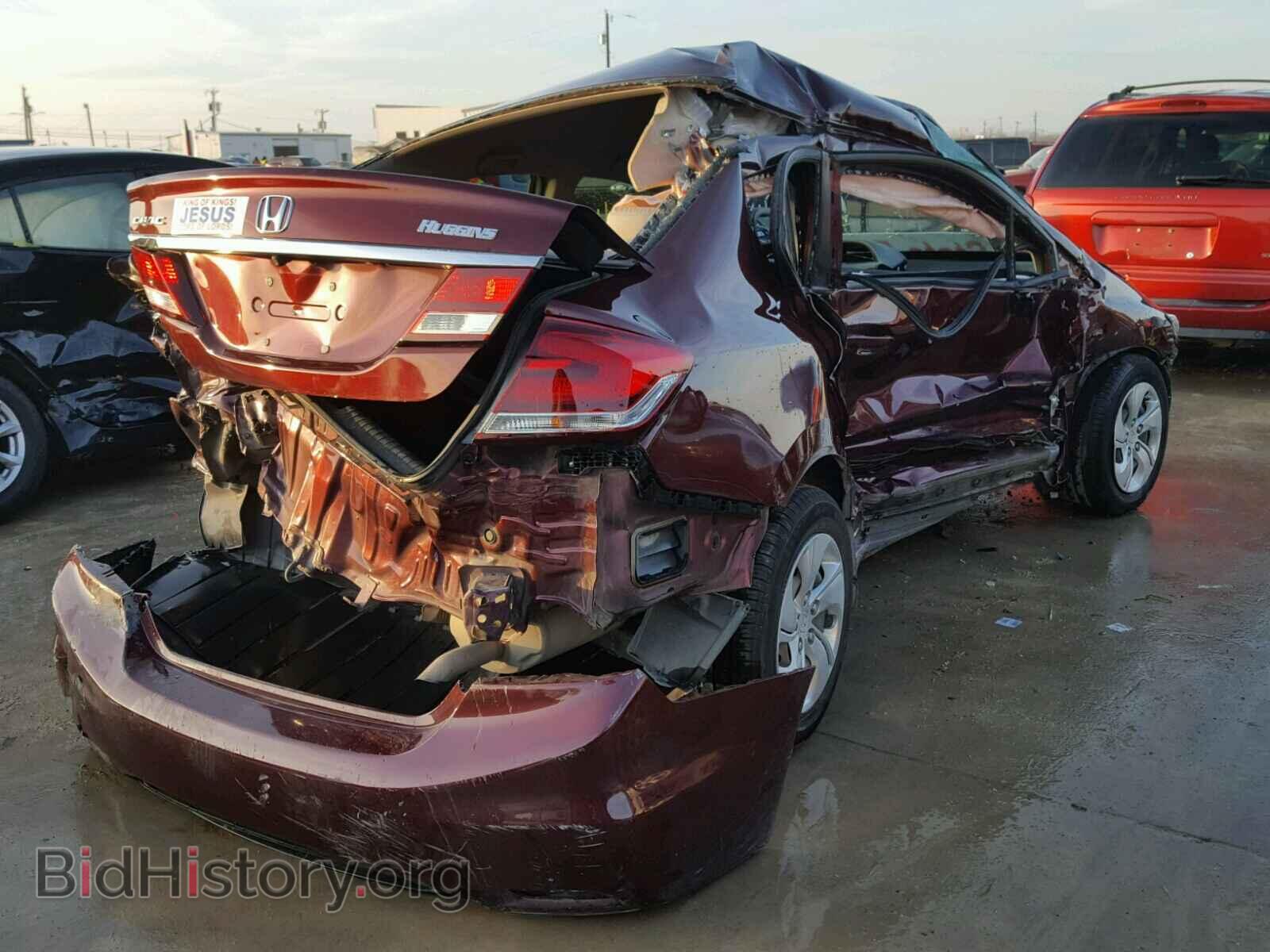 2014 HONDA CIVIC - VIN: 19XFB2F56EE053366 - Фото 4