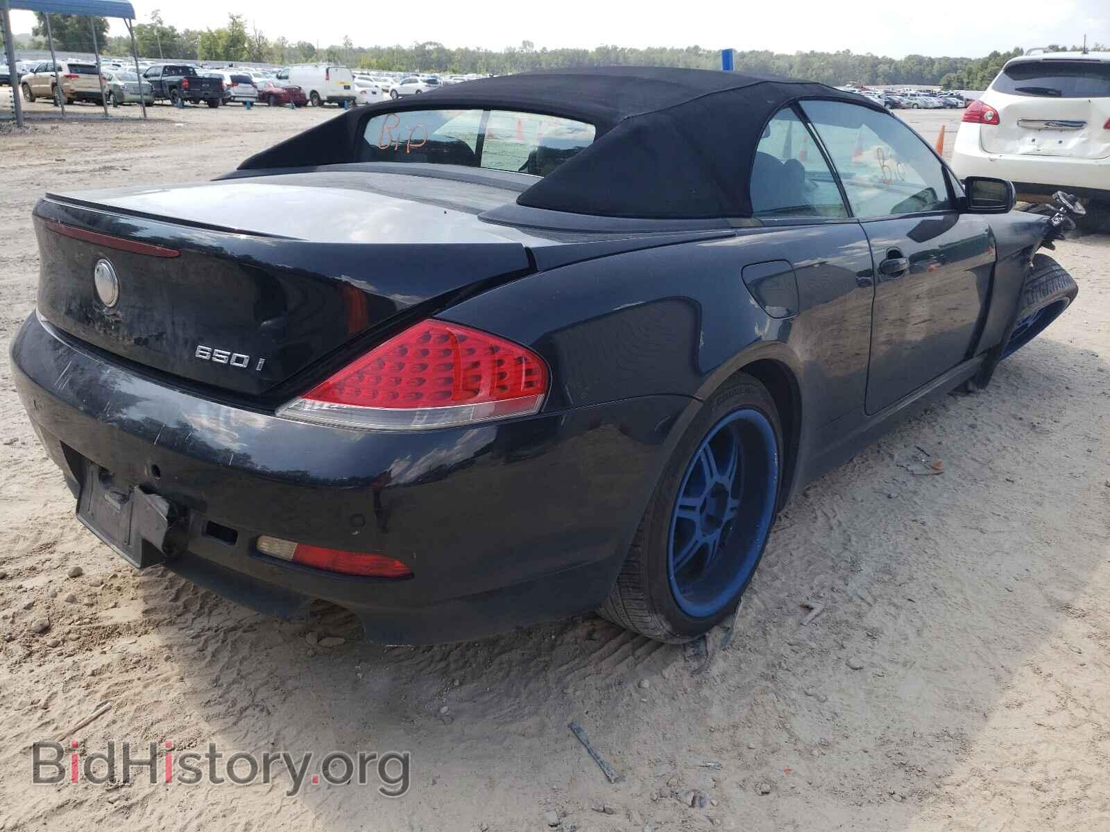 2006 BMW 6 SERIES - VIN: WBAEK13486CN77688 - Фото 4