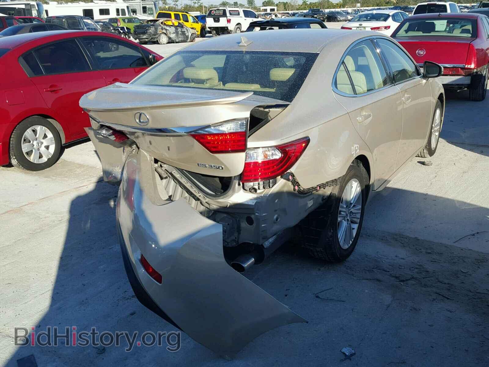 2013 LEXUS ES350 - VIN: JTHBK1GG5D2083509 - Фото 4