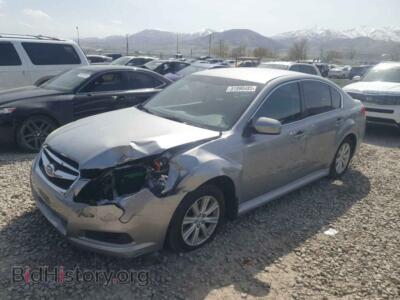 2011 Subaru LEGACY 2.5I Premium, silver — VIN 4S3BMCC66B3249936, Copart