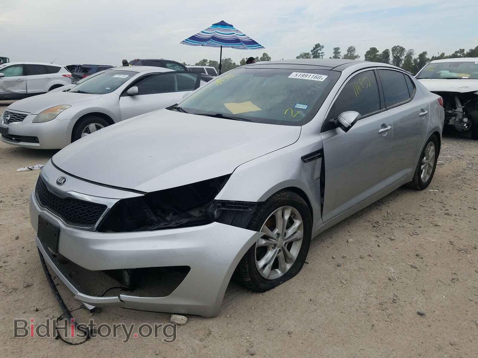 2013 KIA OPTIMA - VIN: 5XXGN4A75DG186058 - Фото 2